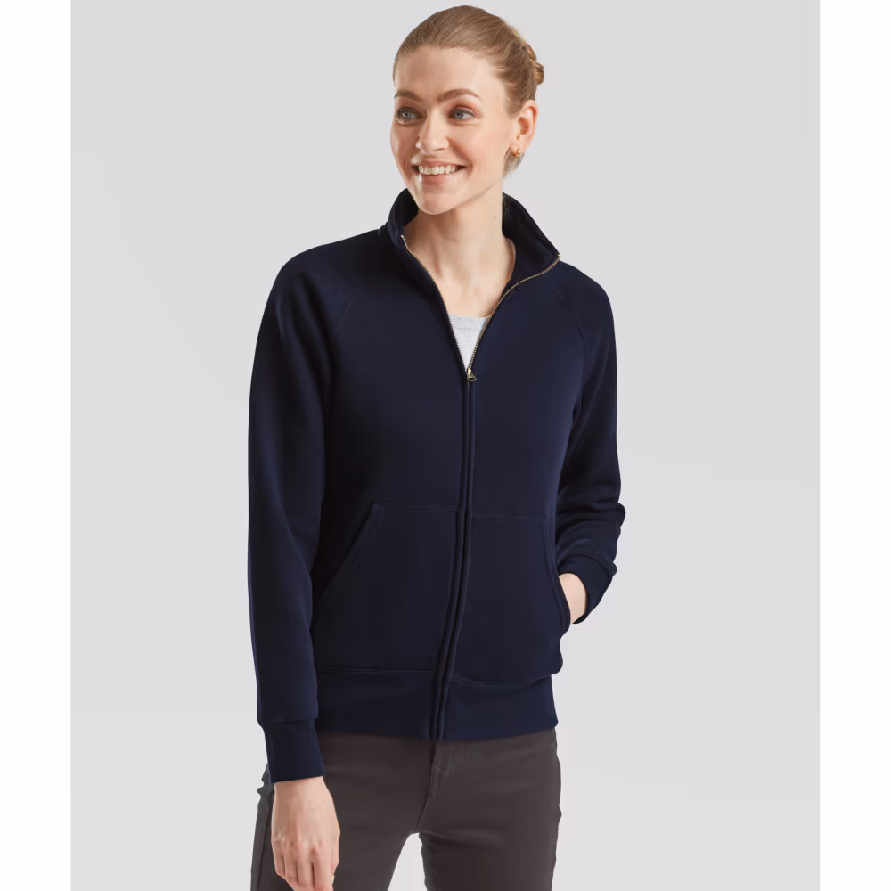 Sudadera Cremallera Mujer Full Zip Premium