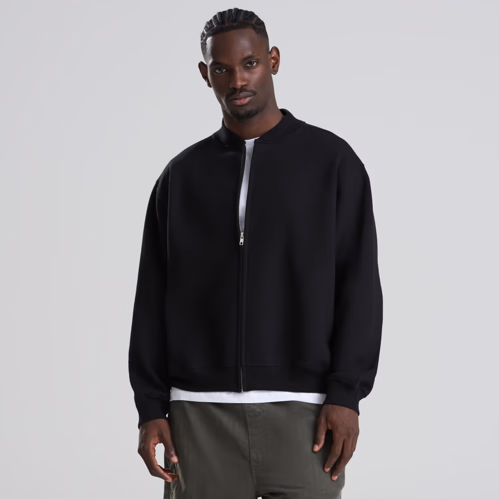 Sudadera Cremallera Full Zip Bomber Sweat Heavy