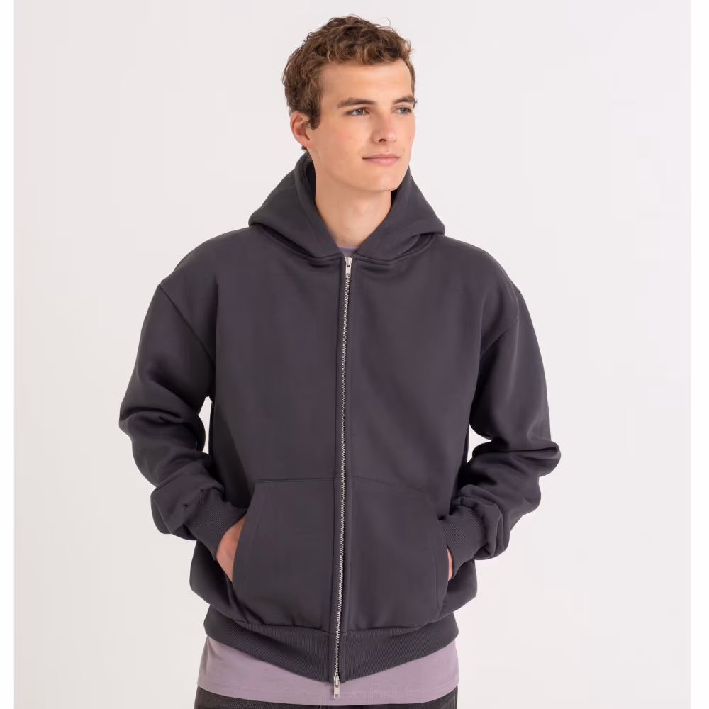 Sudadera Cremallera Capu Heavy Zoodie