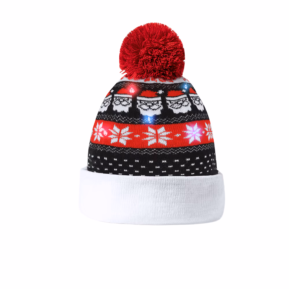 Gorro Christmas Leds Plumex