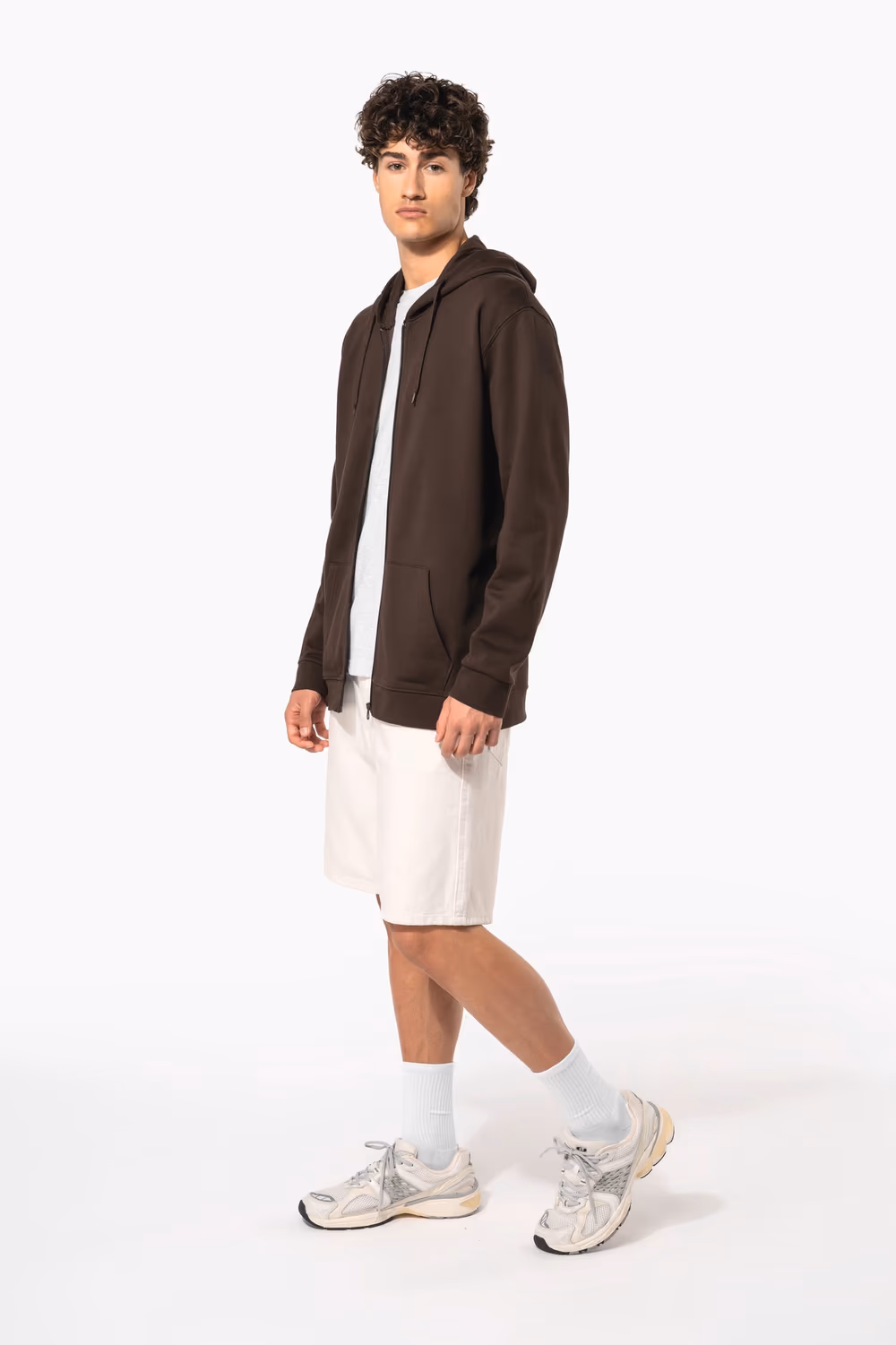 Sudadera Cremallera Capu Unisex