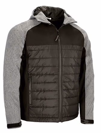 Softshell Ranglan Acolchado Capucha